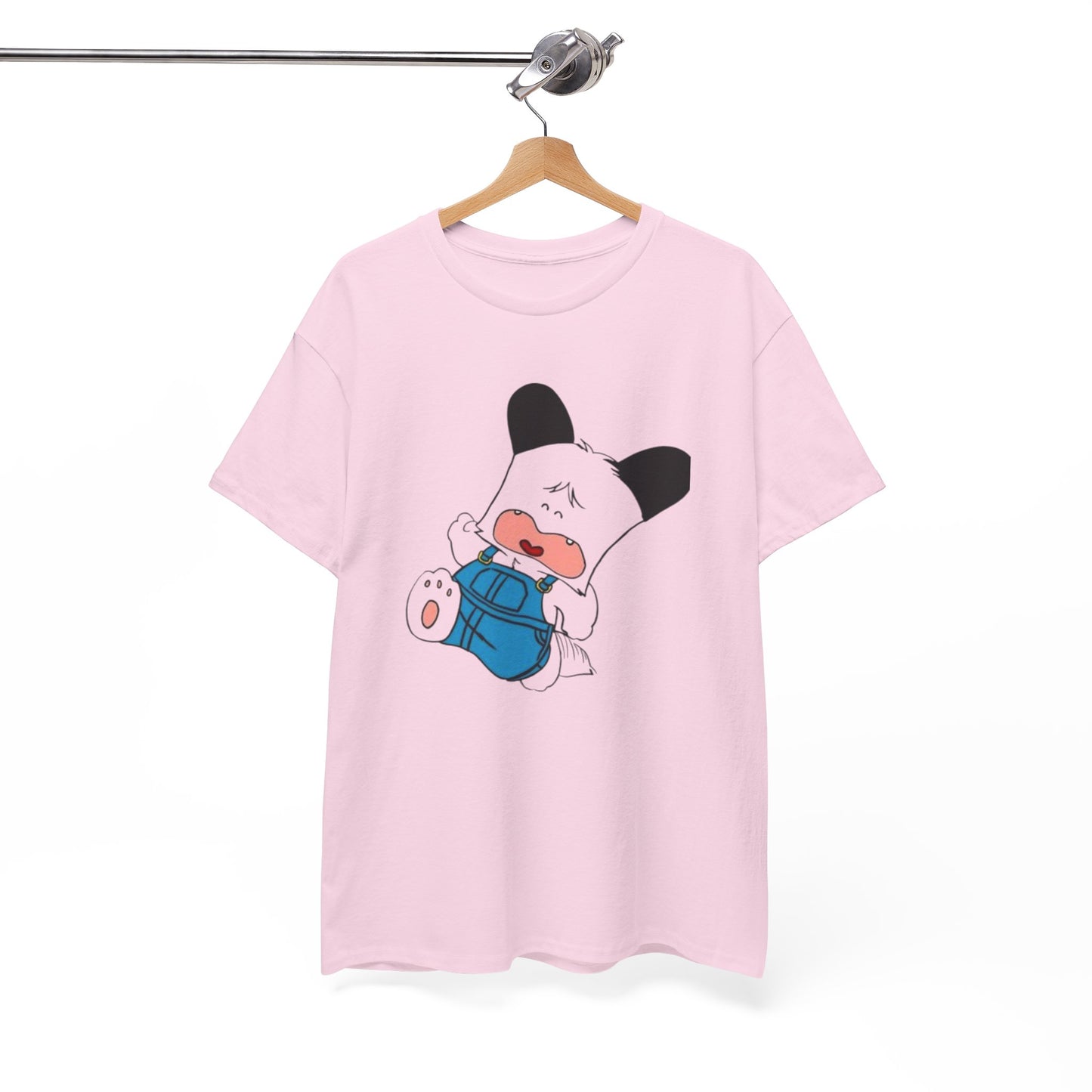 T-shirt Spank - Cute Crying Puppy Graphic Tee — Kawaii Cartoon Dog T-Shirt