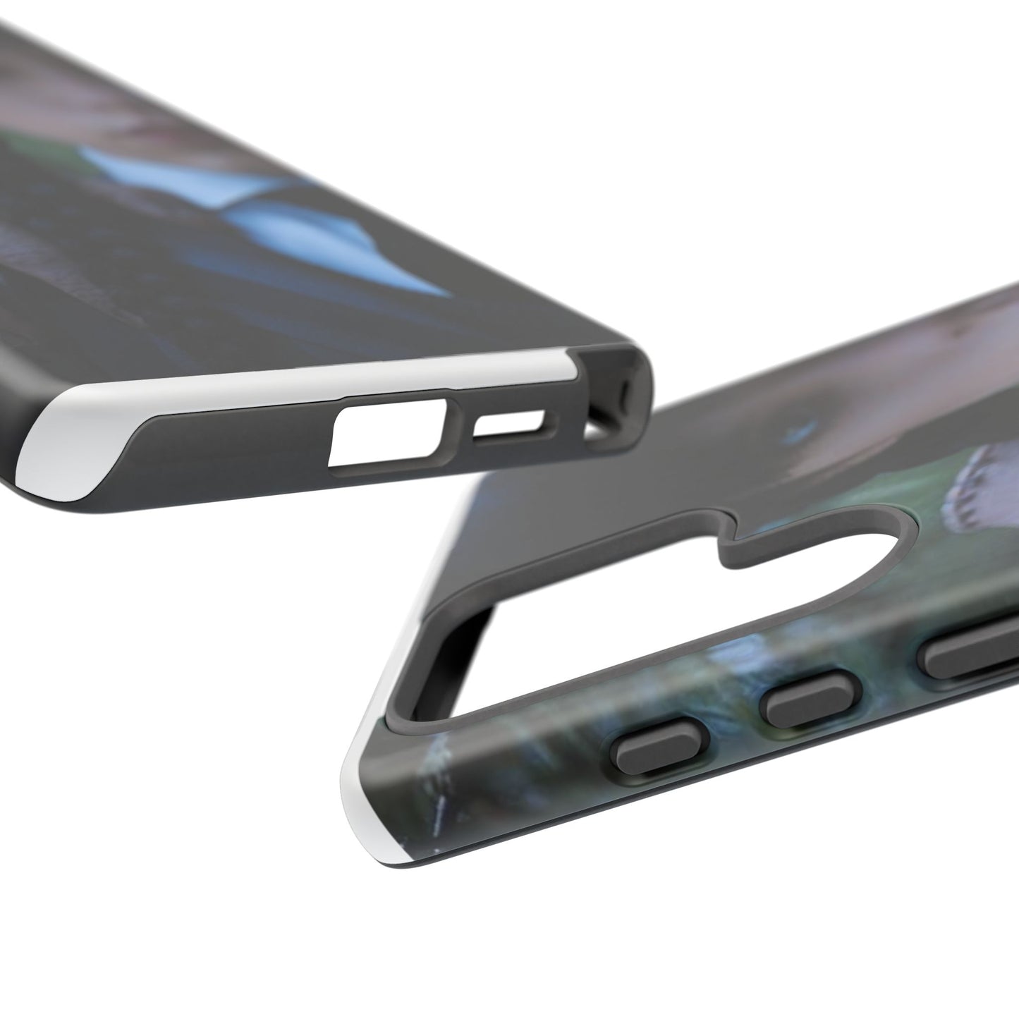 Mercoledì - Gothic Schoolgirl Phone Case — Dark Portrait Protective Tough Case