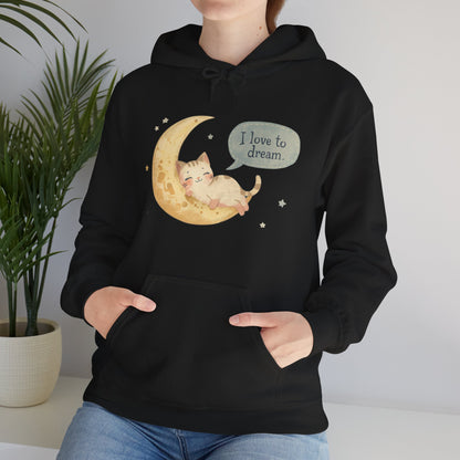 FELPA CON CAPPUCCIO Dreamy Cat