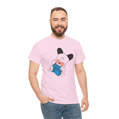 T-shirt Spank - Cute Crying Puppy Graphic Tee — Kawaii Cartoon Dog T-Shirt