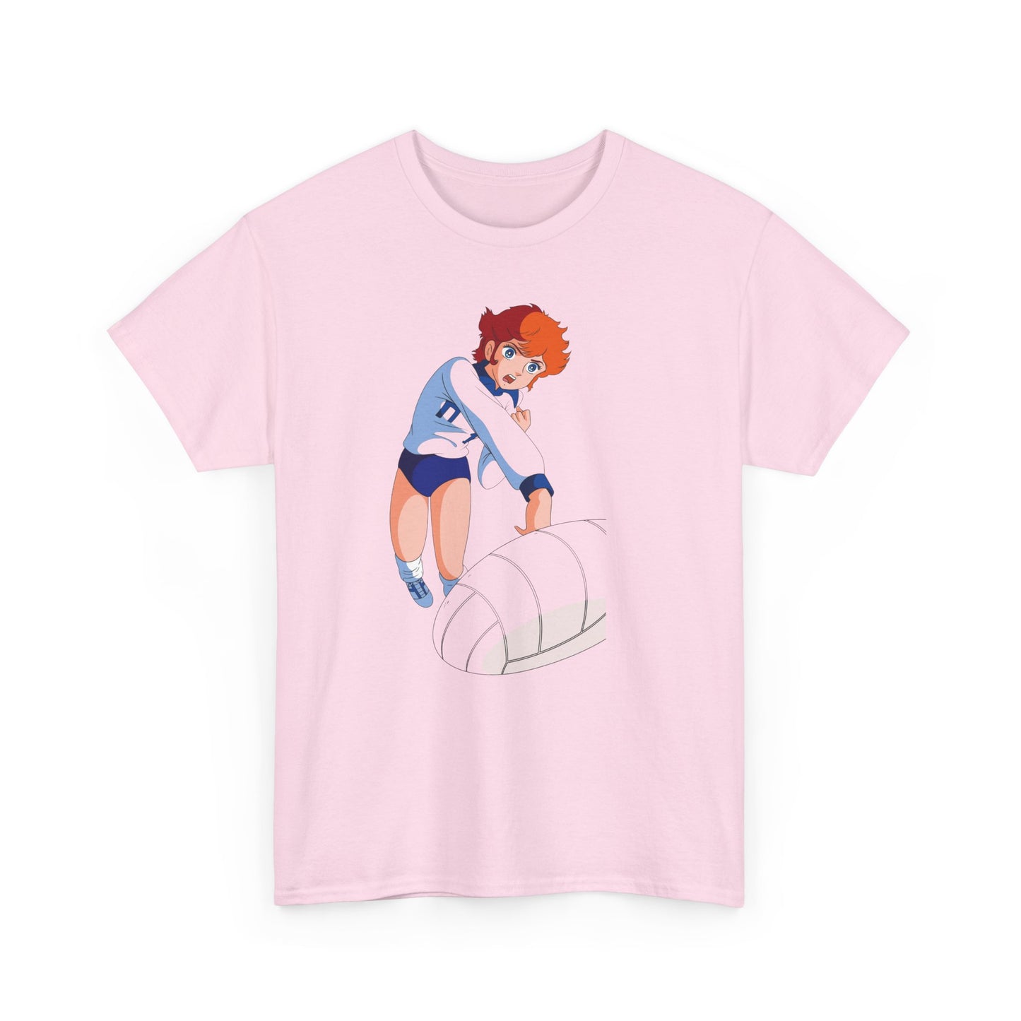 T-Shirt MILA Volleyball Anime Girl  — Cute Sporty Graphic Tee for Fans & Players