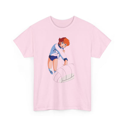 T-Shirt MILA Volleyball Anime Girl  — Cute Sporty Graphic Tee for Fans & Players