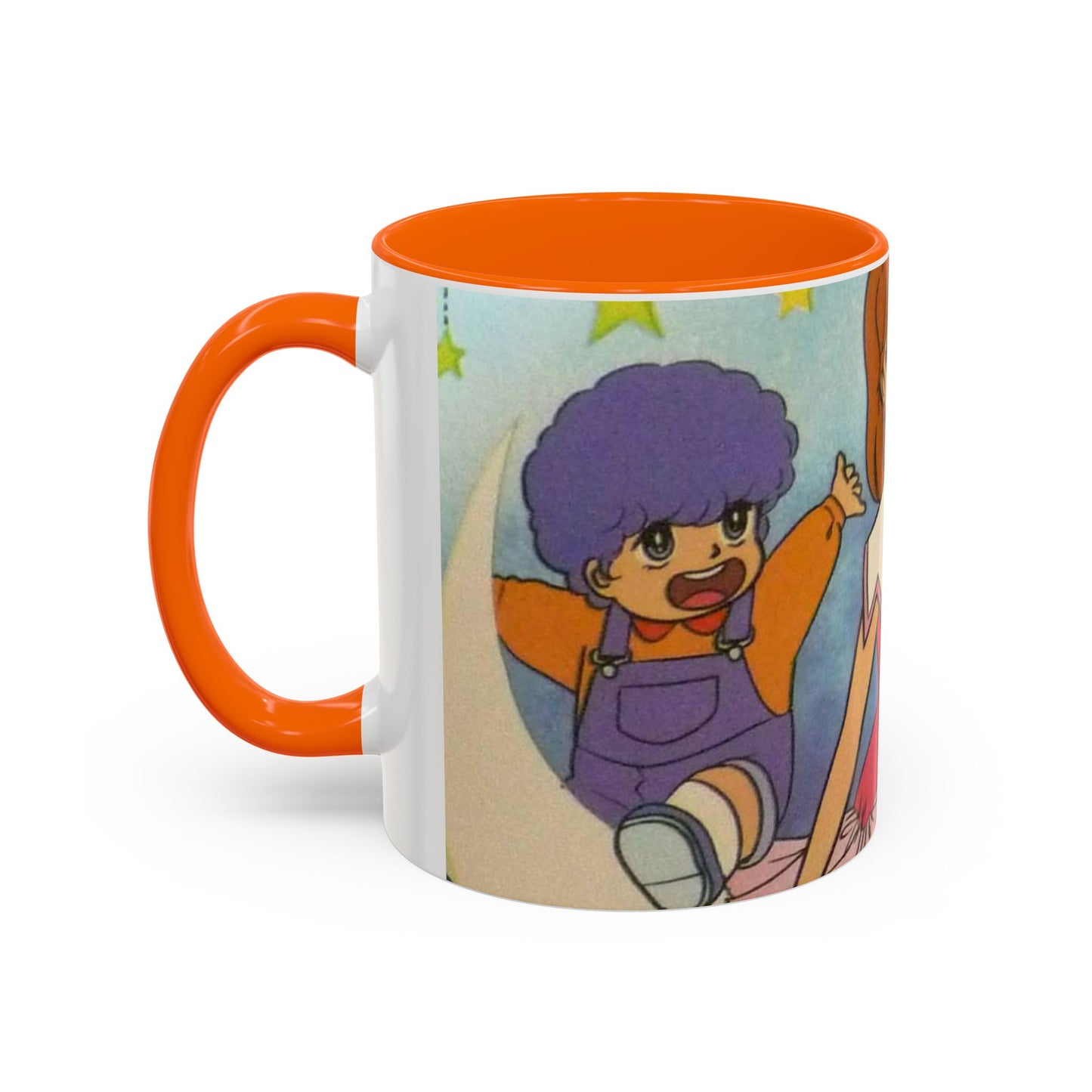 Tazza Kiss me Licia-Kawaii Girl & Cat Accent Coffee Mug – Cute Anime Retro Illustration (11/15oz)