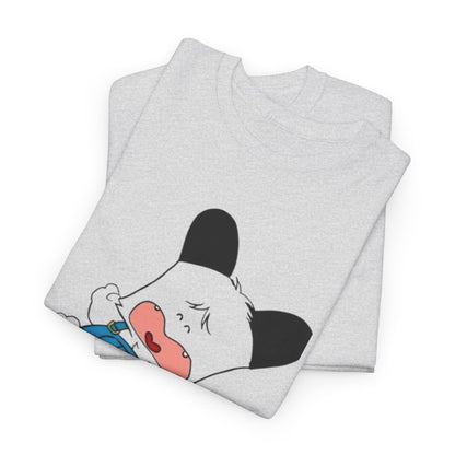 T-shirt Spank - Cute Crying Puppy Graphic Tee — Kawaii Cartoon Dog T-Shirt