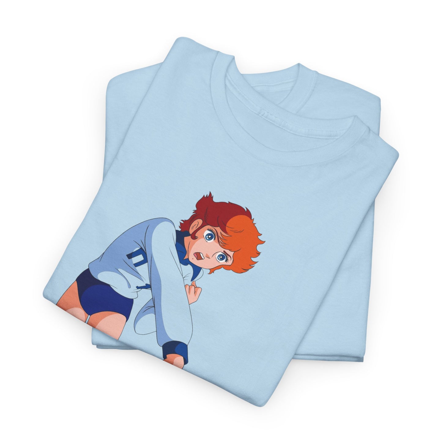 T-Shirt MILA Volleyball Anime Girl  — Cute Sporty Graphic Tee for Fans & Players