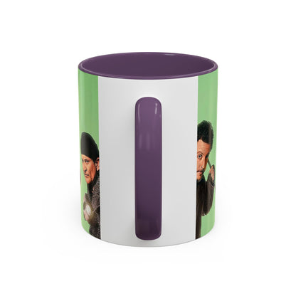 Tazza Mamma ho perso l'aereo -Home Alone Movie Mug — Macaulay Culkin Kevin & Wet Bandits Holiday Coffee Mug (11/15oz)