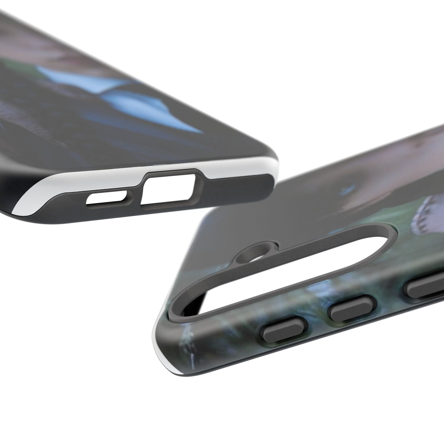 Mercoledì - Gothic Schoolgirl Phone Case — Dark Portrait Protective Tough Case