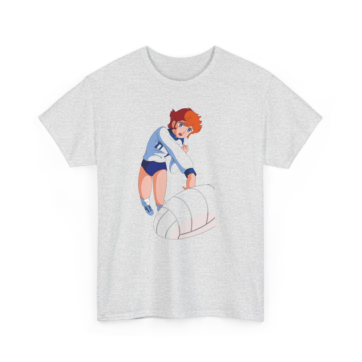 T-Shirt MILA Volleyball Anime Girl  — Cute Sporty Graphic Tee for Fans & Players