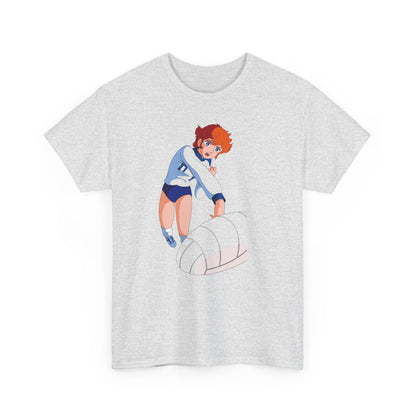 T-Shirt MILA Volleyball Anime Girl  — Cute Sporty Graphic Tee for Fans & Players