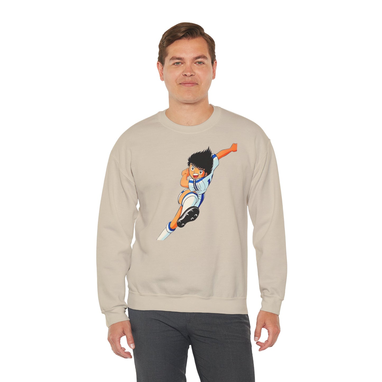 FELPA HOLLY Soccer Kick Crewneck Sweatshirt
