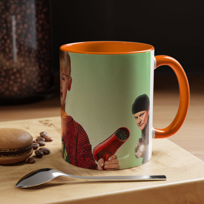 Tazza Mamma ho perso l'aereo -Home Alone Movie Mug — Macaulay Culkin Kevin & Wet Bandits Holiday Coffee Mug (11/15oz)