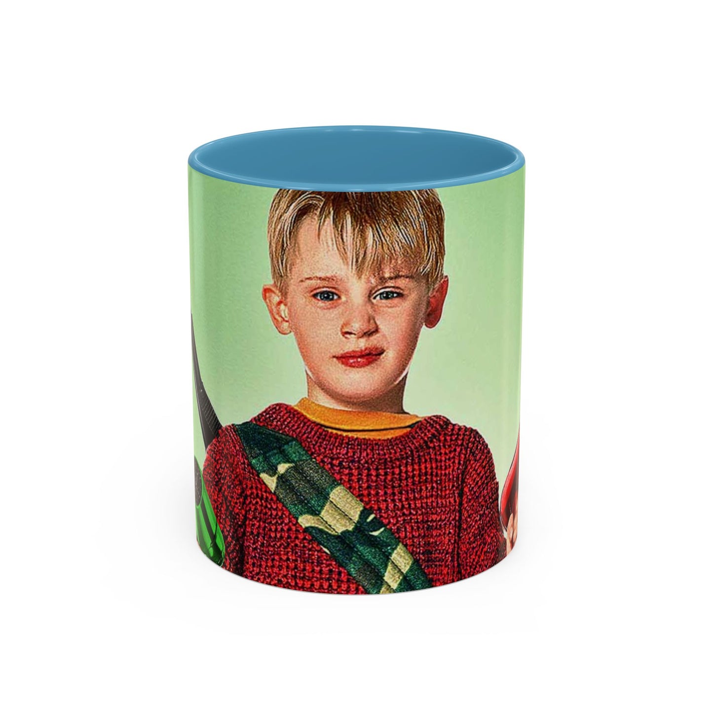 Tazza Mamma ho perso l'aereo -Home Alone Movie Mug — Macaulay Culkin Kevin & Wet Bandits Holiday Coffee Mug (11/15oz)