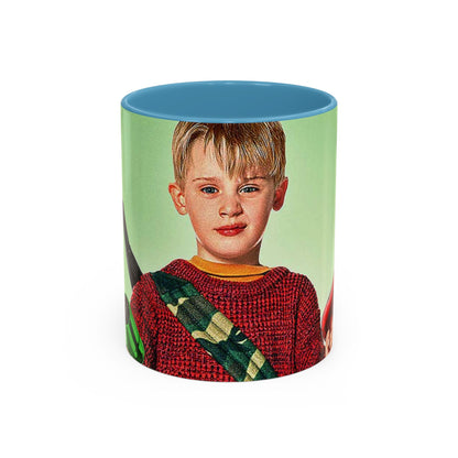 Tazza Mamma ho perso l'aereo -Home Alone Movie Mug — Macaulay Culkin Kevin & Wet Bandits Holiday Coffee Mug (11/15oz)