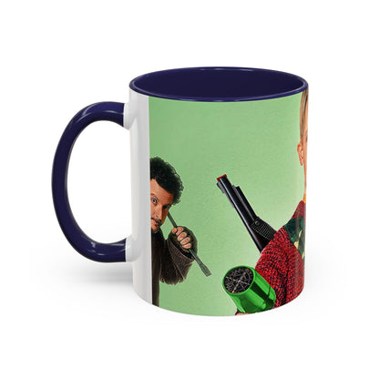 Tazza Mamma ho perso l'aereo -Home Alone Movie Mug — Macaulay Culkin Kevin & Wet Bandits Holiday Coffee Mug (11/15oz)