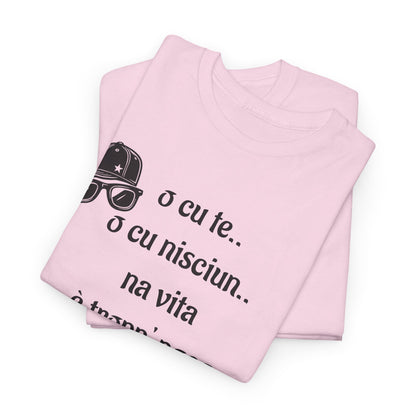 Maglietta unisex con citazione Geolier, maglietta ispiratrice, abbigliamento casual, regalo per gli amanti della musica, maglietta grafica alla moda