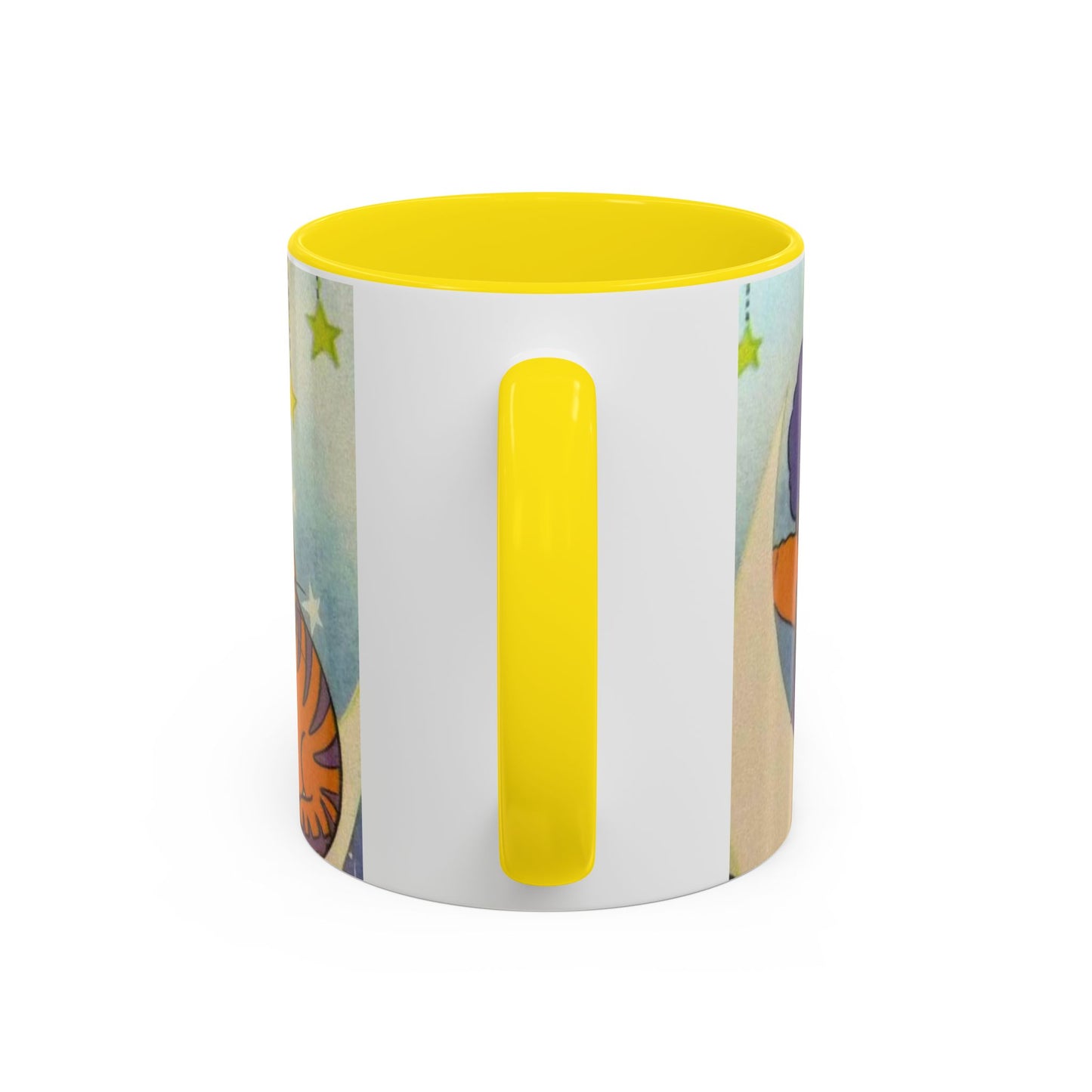 Tazza Kiss me Licia-Kawaii Girl & Cat Accent Coffee Mug – Cute Anime Retro Illustration (11/15oz)