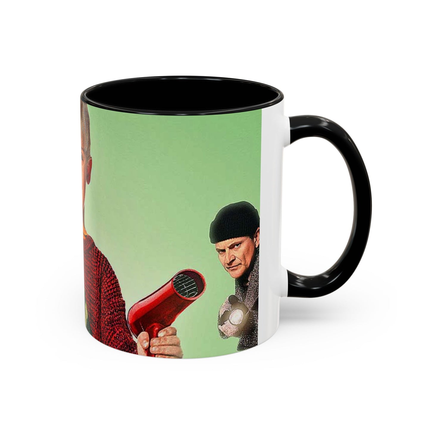 Tazza Mamma ho perso l'aereo -Home Alone Movie Mug — Macaulay Culkin Kevin & Wet Bandits Holiday Coffee Mug (11/15oz)