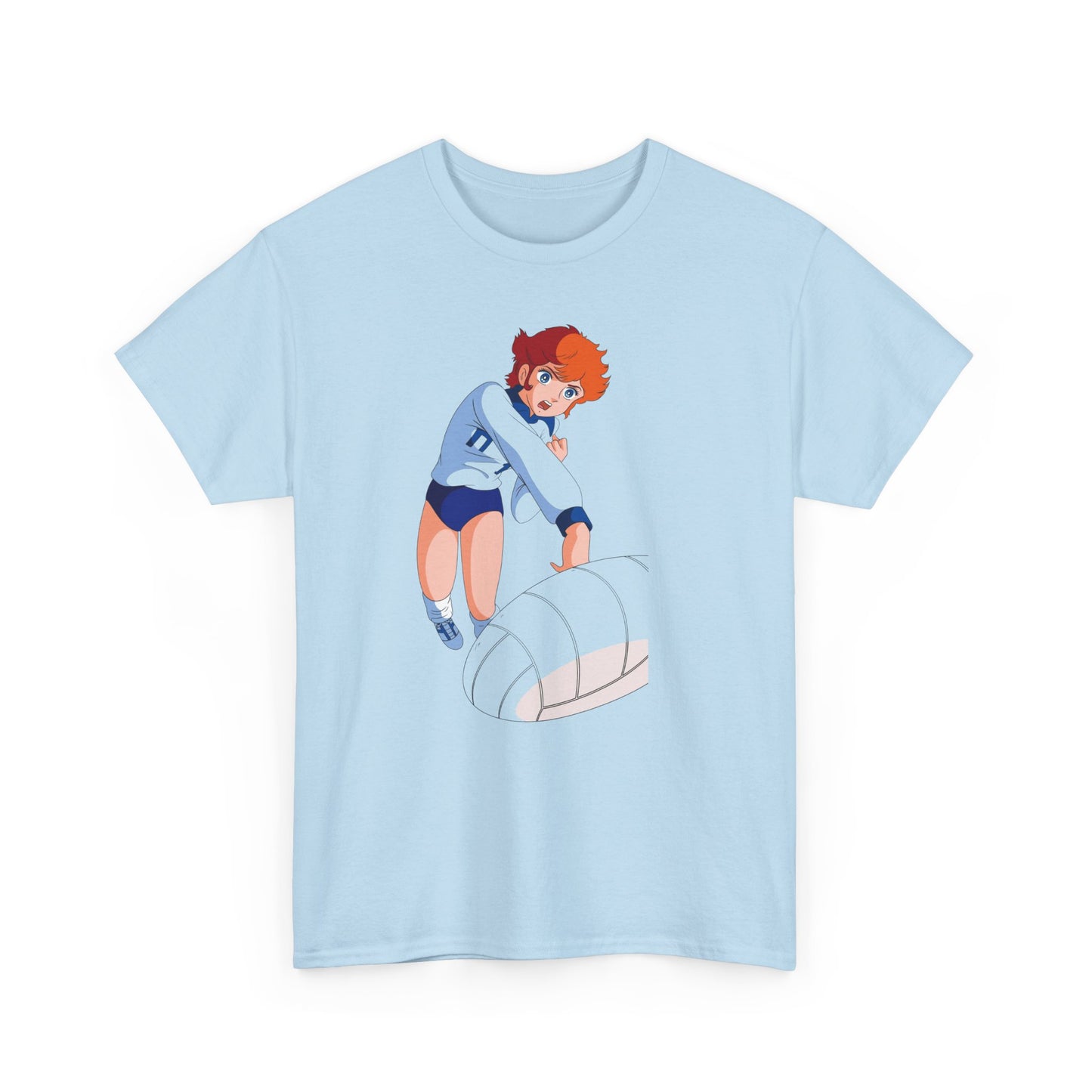 T-Shirt MILA Volleyball Anime Girl  — Cute Sporty Graphic Tee for Fans & Players