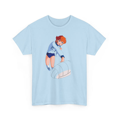 T-Shirt MILA Volleyball Anime Girl  — Cute Sporty Graphic Tee for Fans & Players