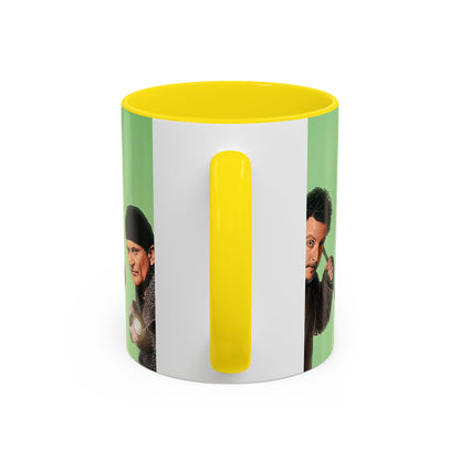 Tazza Mamma ho perso l'aereo -Home Alone Movie Mug — Macaulay Culkin Kevin & Wet Bandits Holiday Coffee Mug (11/15oz)