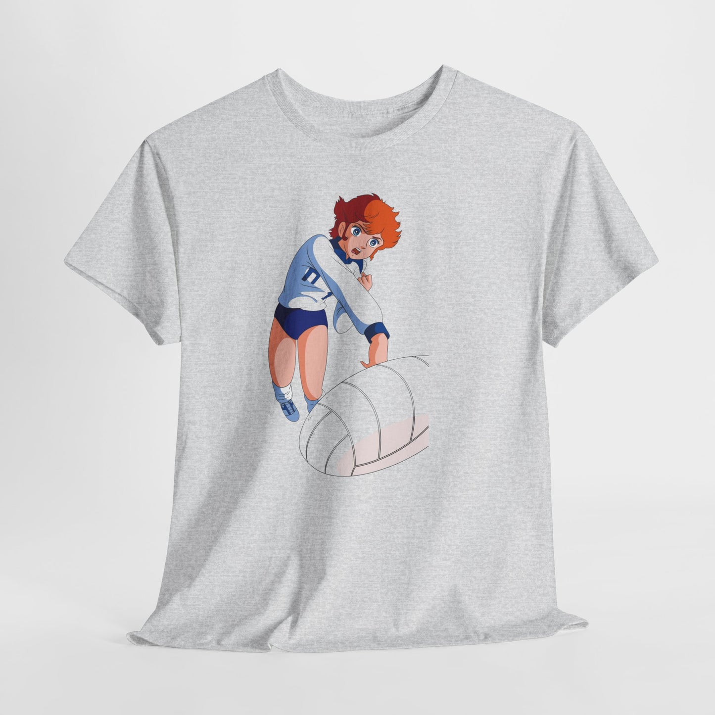 T-Shirt MILA Volleyball Anime Girl  — Cute Sporty Graphic Tee for Fans & Players