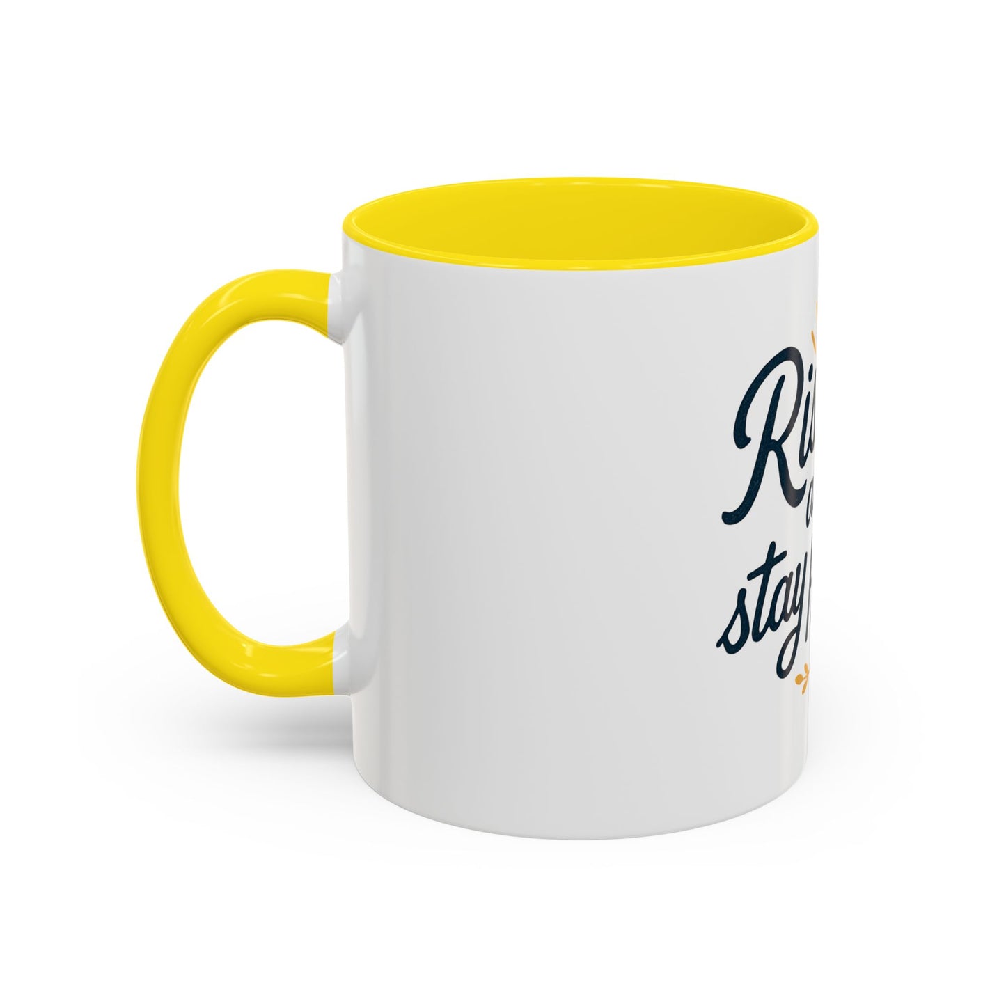 Tazza da caffè motivazionale, bicchieri motivazionali, tazza "Rise Up and Stay Positive" IDEA REGALO