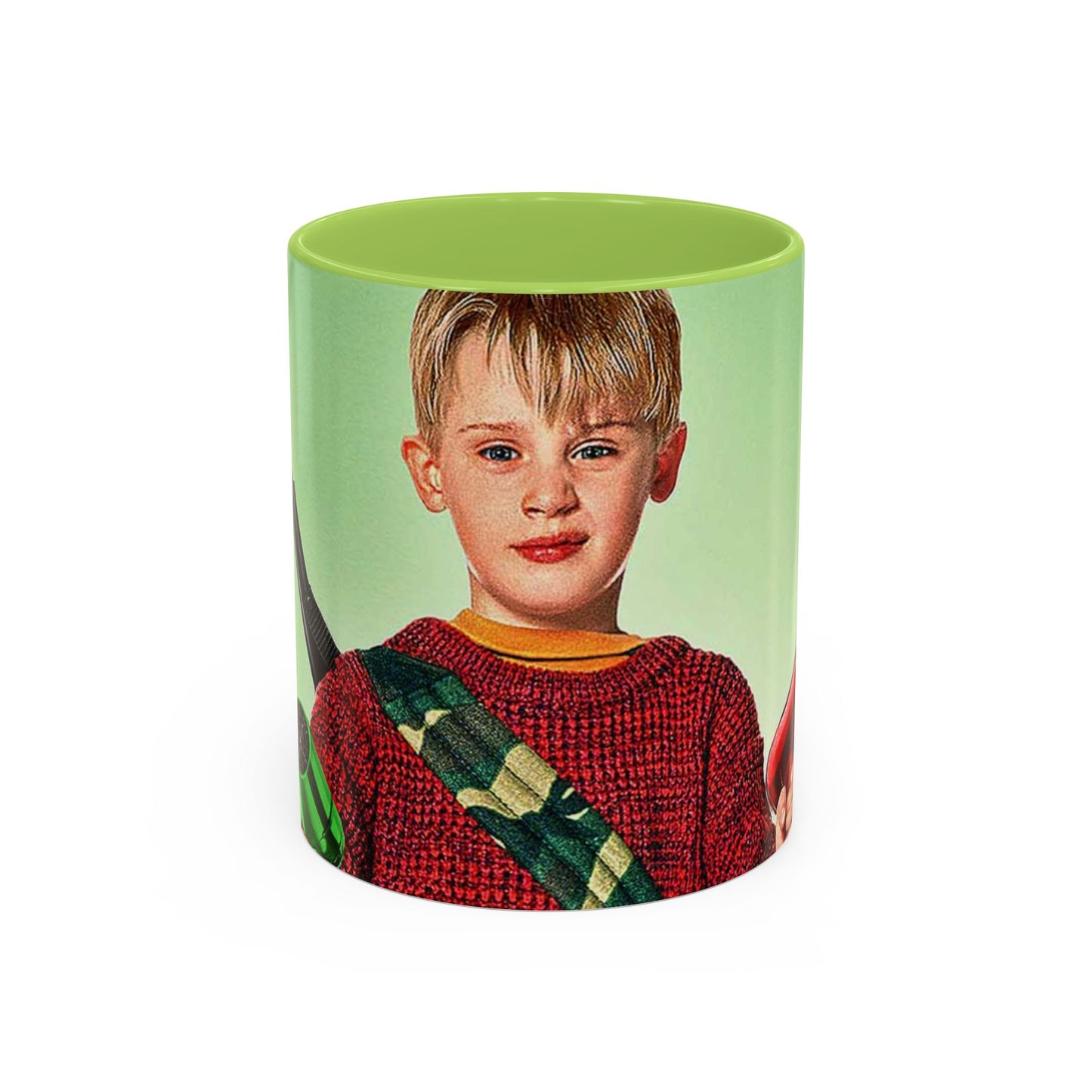 Tazza Mamma ho perso l'aereo -Home Alone Movie Mug — Macaulay Culkin Kevin & Wet Bandits Holiday Coffee Mug (11/15oz)