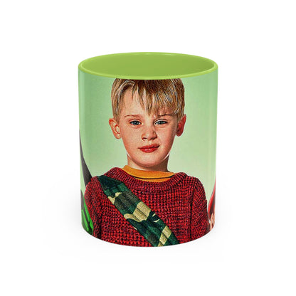 Tazza Mamma ho perso l'aereo -Home Alone Movie Mug — Macaulay Culkin Kevin & Wet Bandits Holiday Coffee Mug (11/15oz)