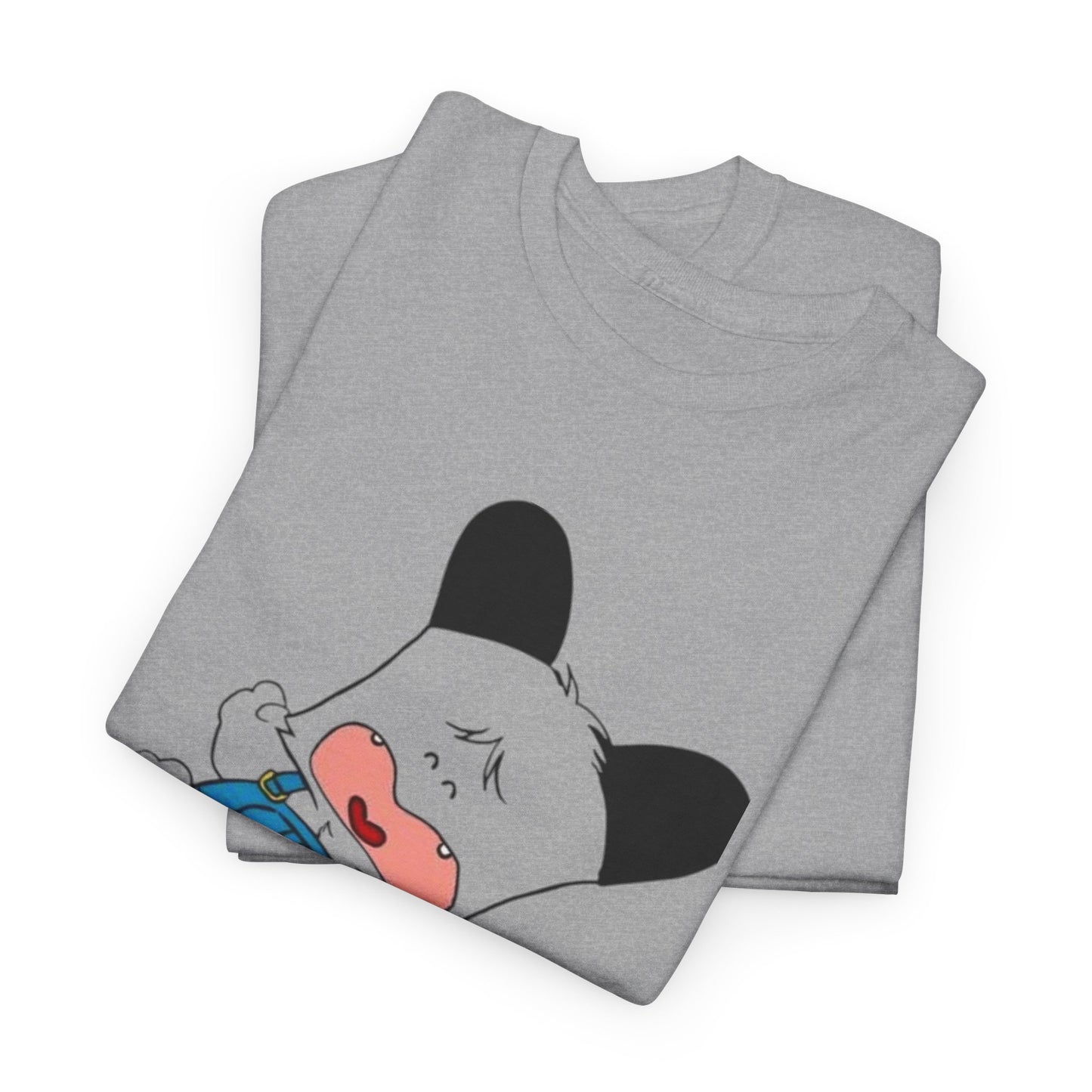 T-shirt Spank - Cute Crying Puppy Graphic Tee — Kawaii Cartoon Dog T-Shirt