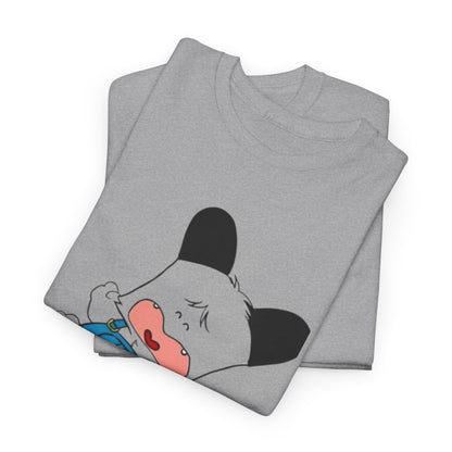 T-shirt Spank - Cute Crying Puppy Graphic Tee — Kawaii Cartoon Dog T-Shirt