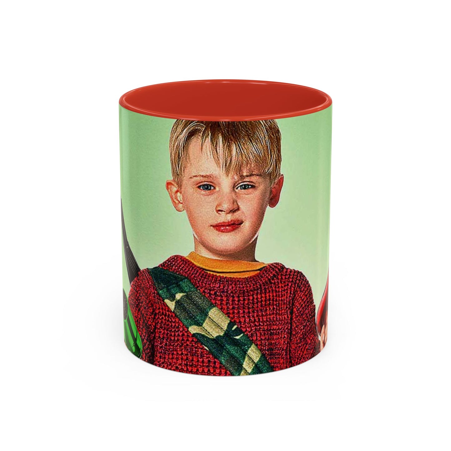 Tazza Mamma ho perso l'aereo -Home Alone Movie Mug — Macaulay Culkin Kevin & Wet Bandits Holiday Coffee Mug (11/15oz)
