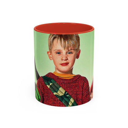 Tazza Mamma ho perso l'aereo -Home Alone Movie Mug — Macaulay Culkin Kevin & Wet Bandits Holiday Coffee Mug (11/15oz)