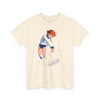 T-Shirt MILA Volleyball Anime Girl  — Cute Sporty Graphic Tee for Fans & Players