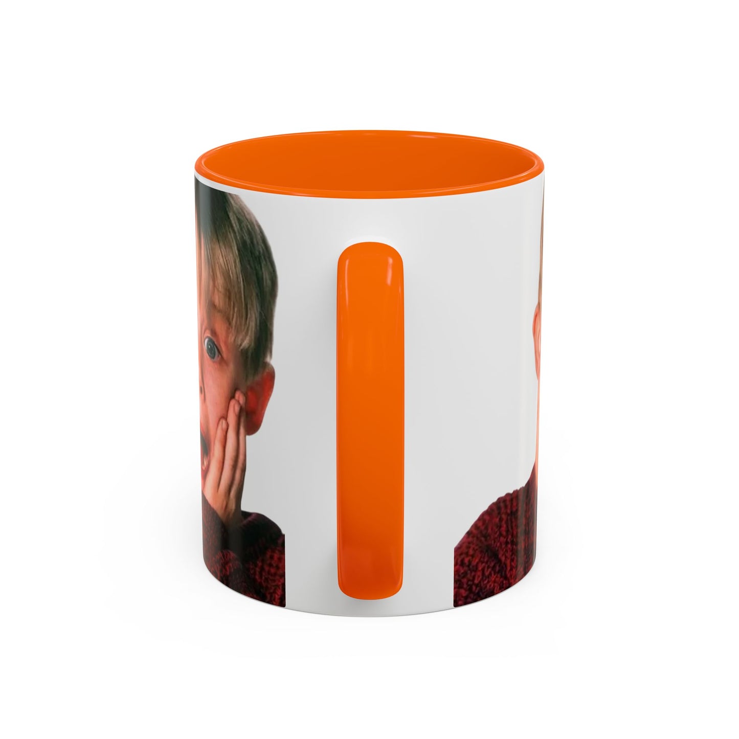 Tazza KEVIN - Home Alone Inspired Accent Coffee Mug — Funny Kid Surprise Face (11/15 oz)