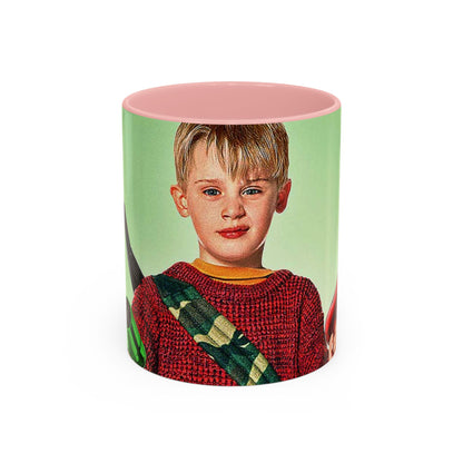 Tazza Mamma ho perso l'aereo -Home Alone Movie Mug — Macaulay Culkin Kevin & Wet Bandits Holiday Coffee Mug (11/15oz)