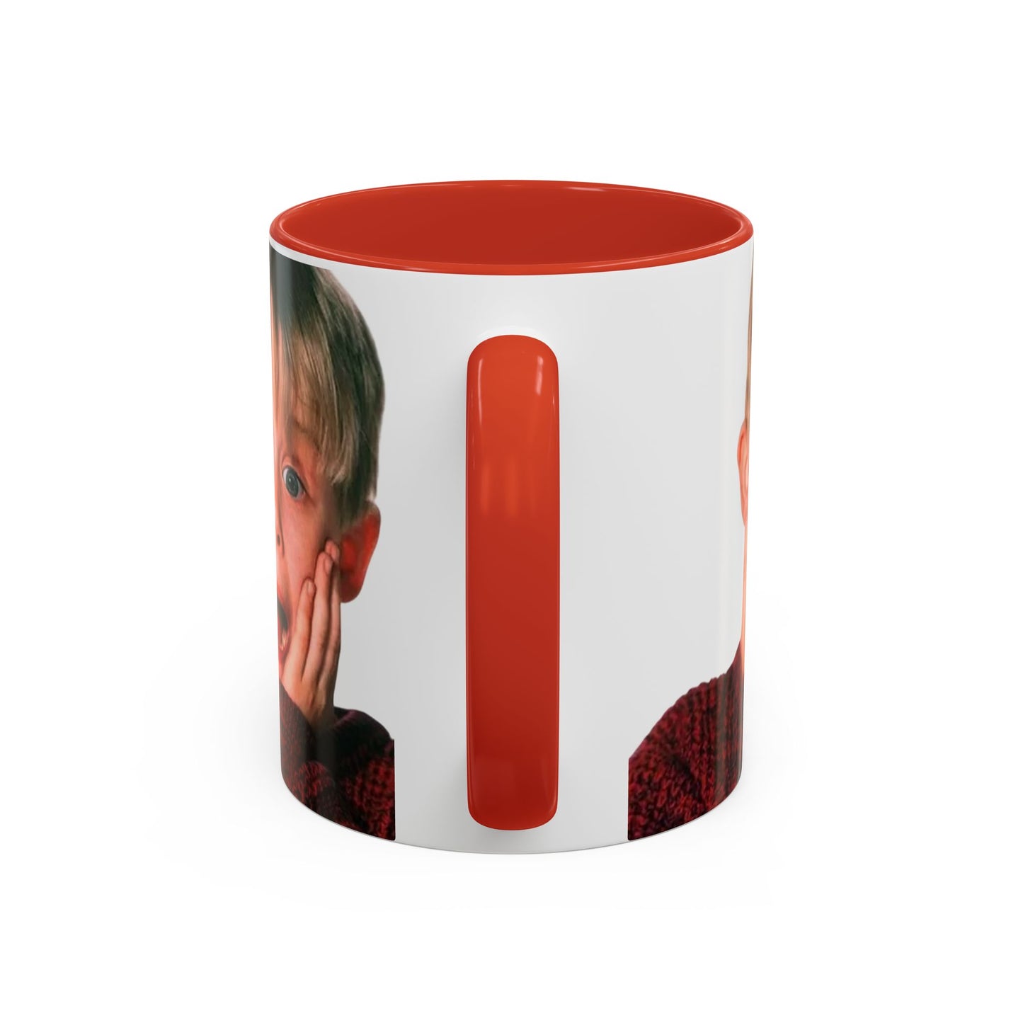 Tazza KEVIN - Home Alone Inspired Accent Coffee Mug — Funny Kid Surprise Face (11/15 oz)