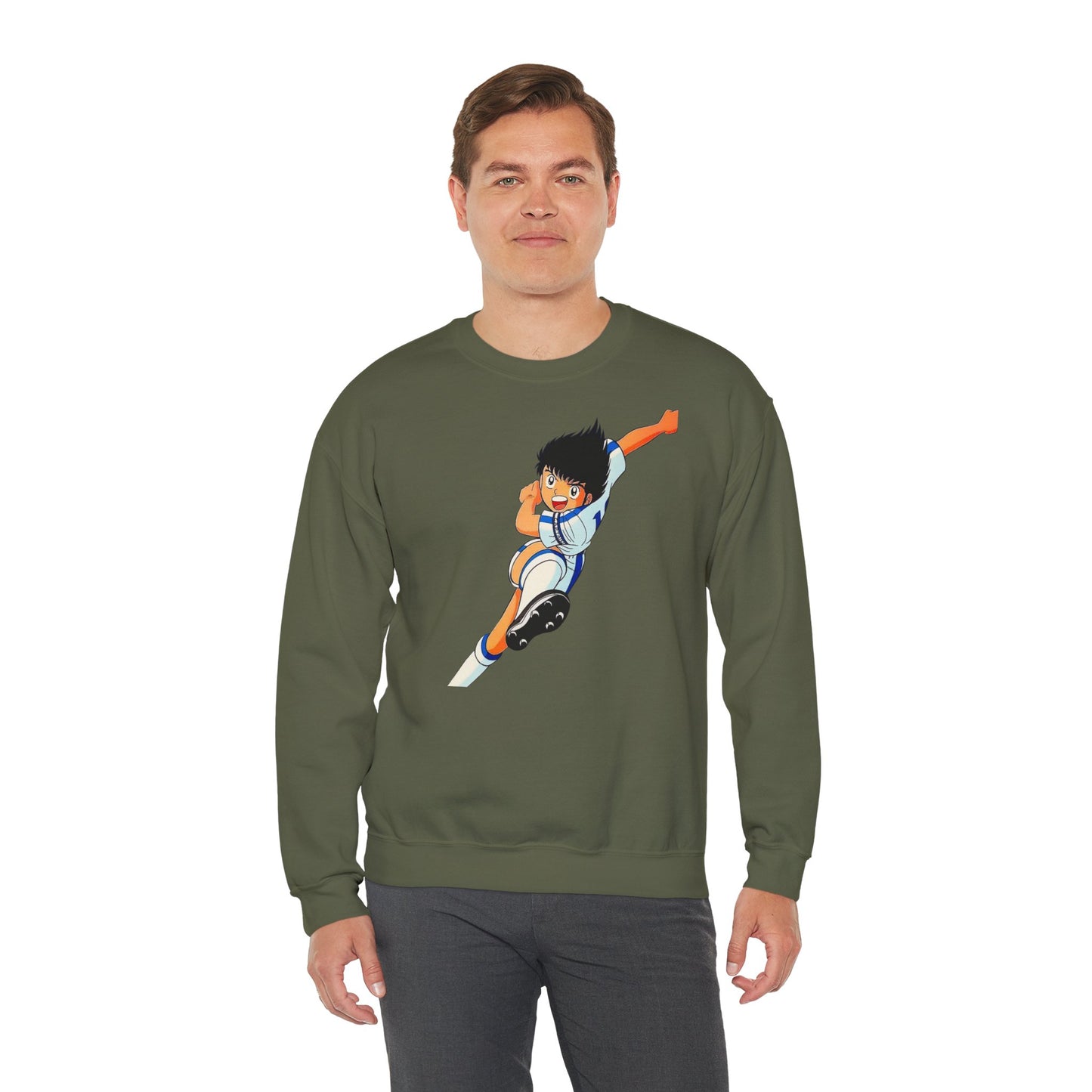 FELPA HOLLY Soccer Kick Crewneck Sweatshirt