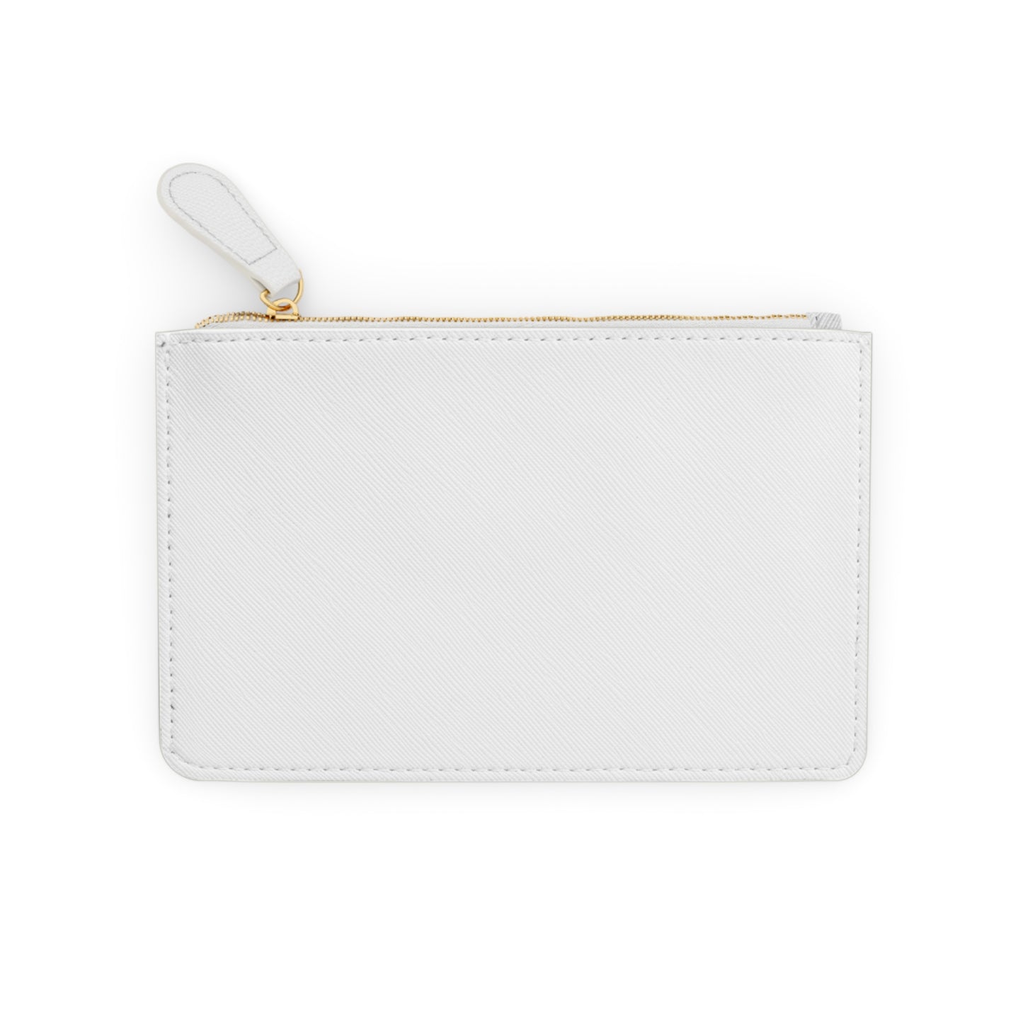 MINI BAG PERSONALIZZATA Mini Clutch — 'Valentina' Script Initial V Cosmetic Bag