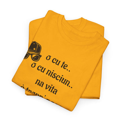 Maglietta unisex con citazione Geolier, maglietta ispiratrice, abbigliamento casual, regalo per gli amanti della musica, maglietta grafica alla moda