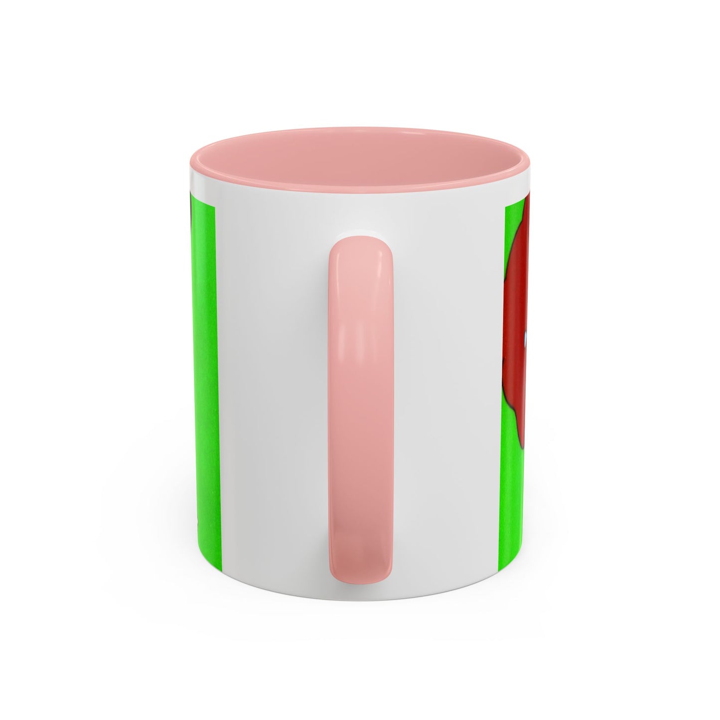 Spank tenero ribacuori Tazza — Whimsical Girl & Bunny Accent Coffee Mug