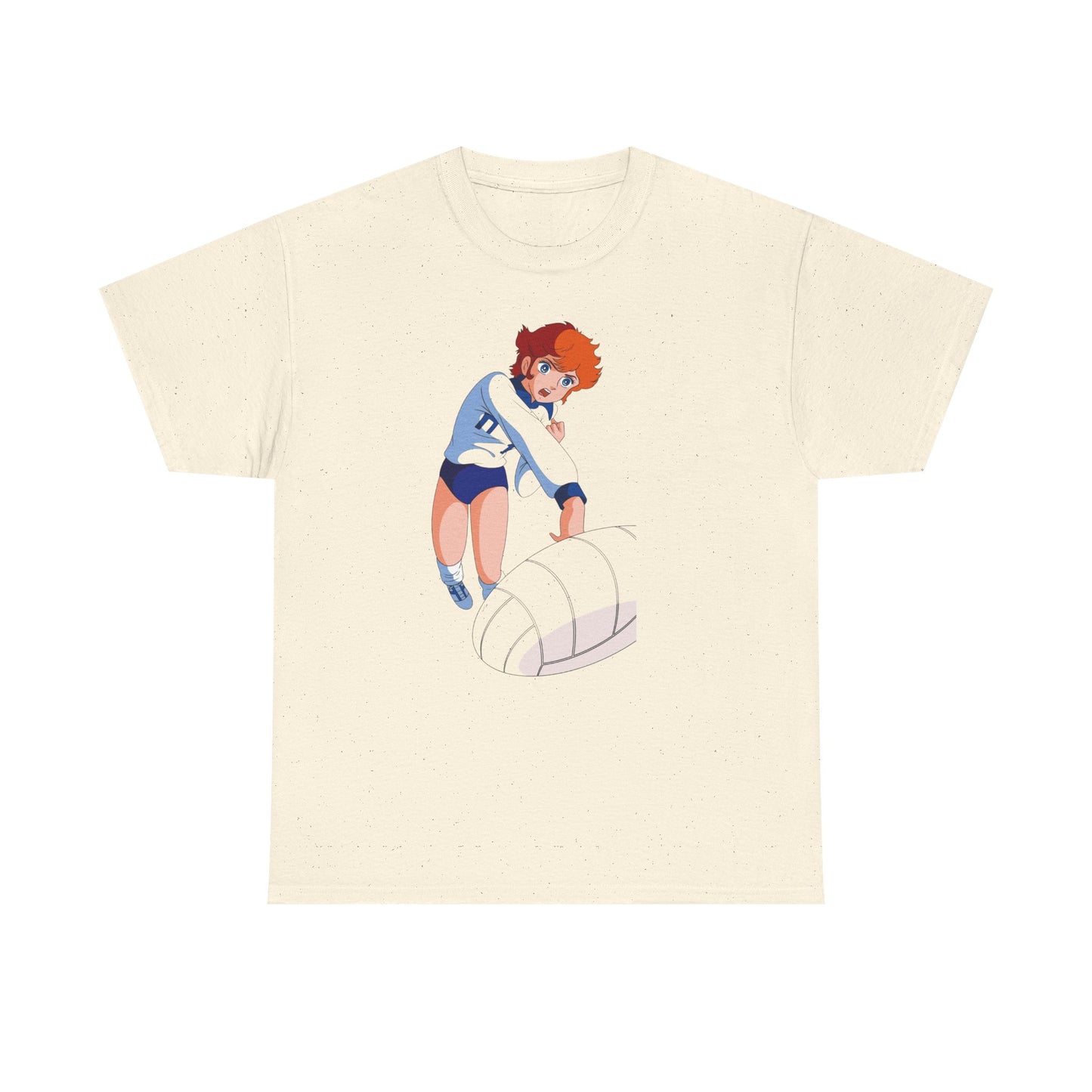 T-Shirt MILA Volleyball Anime Girl  — Cute Sporty Graphic Tee for Fans & Players