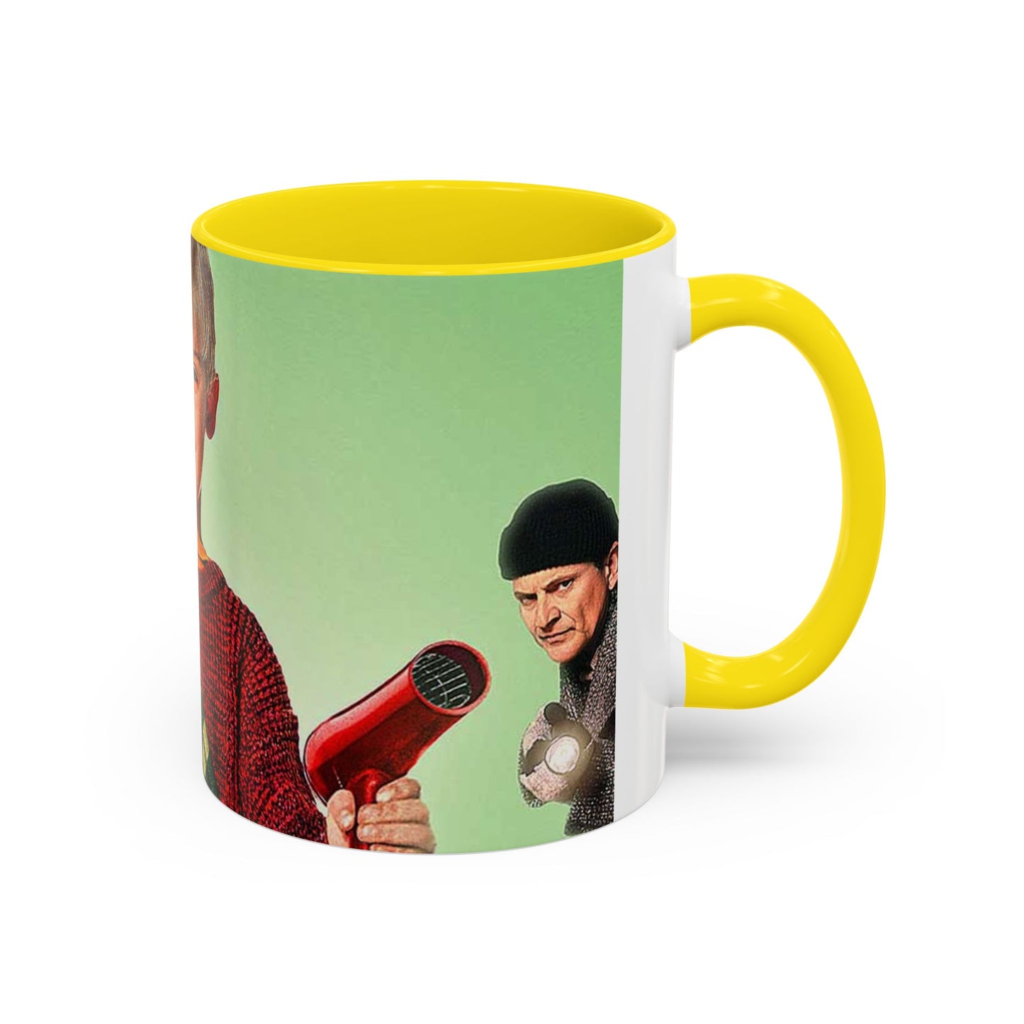 Tazza Mamma ho perso l'aereo -Home Alone Movie Mug — Macaulay Culkin Kevin & Wet Bandits Holiday Coffee Mug (11/15oz)