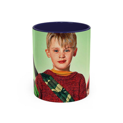 Tazza Mamma ho perso l'aereo -Home Alone Movie Mug — Macaulay Culkin Kevin & Wet Bandits Holiday Coffee Mug (11/15oz)