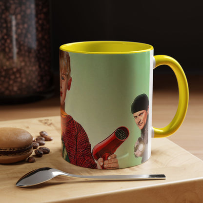 Tazza Mamma ho perso l'aereo -Home Alone Movie Mug — Macaulay Culkin Kevin & Wet Bandits Holiday Coffee Mug (11/15oz)