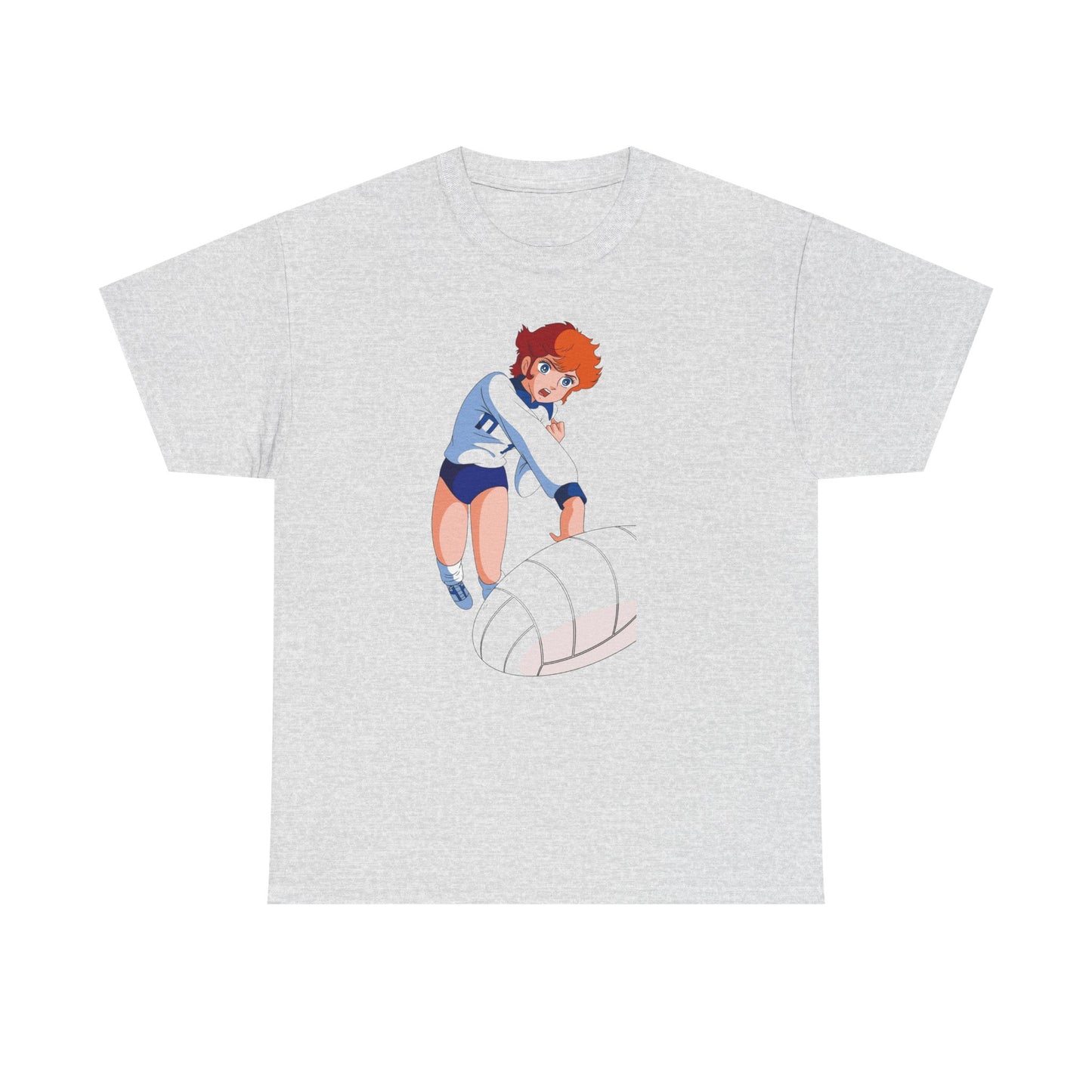 T-Shirt MILA Volleyball Anime Girl  — Cute Sporty Graphic Tee for Fans & Players