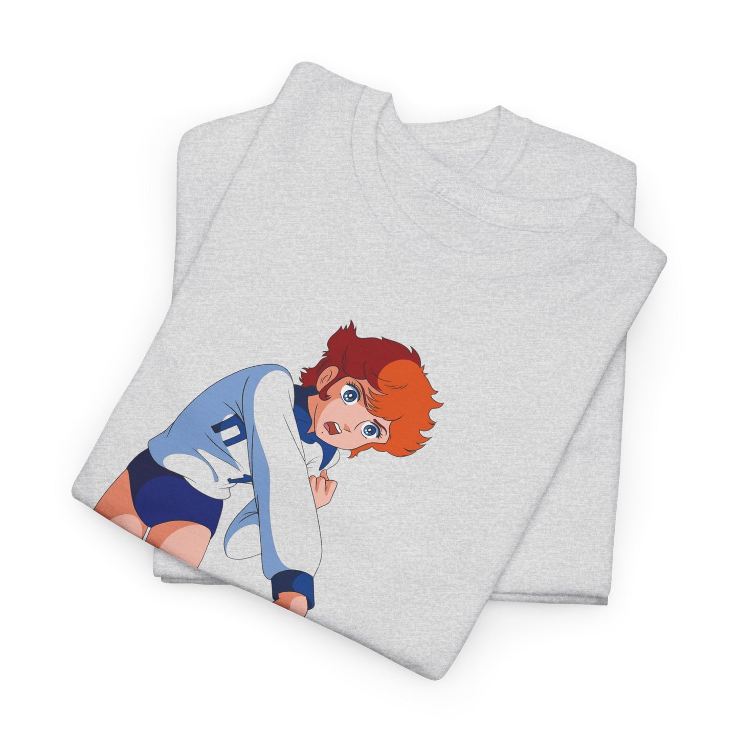 T-Shirt MILA Volleyball Anime Girl  — Cute Sporty Graphic Tee for Fans & Players