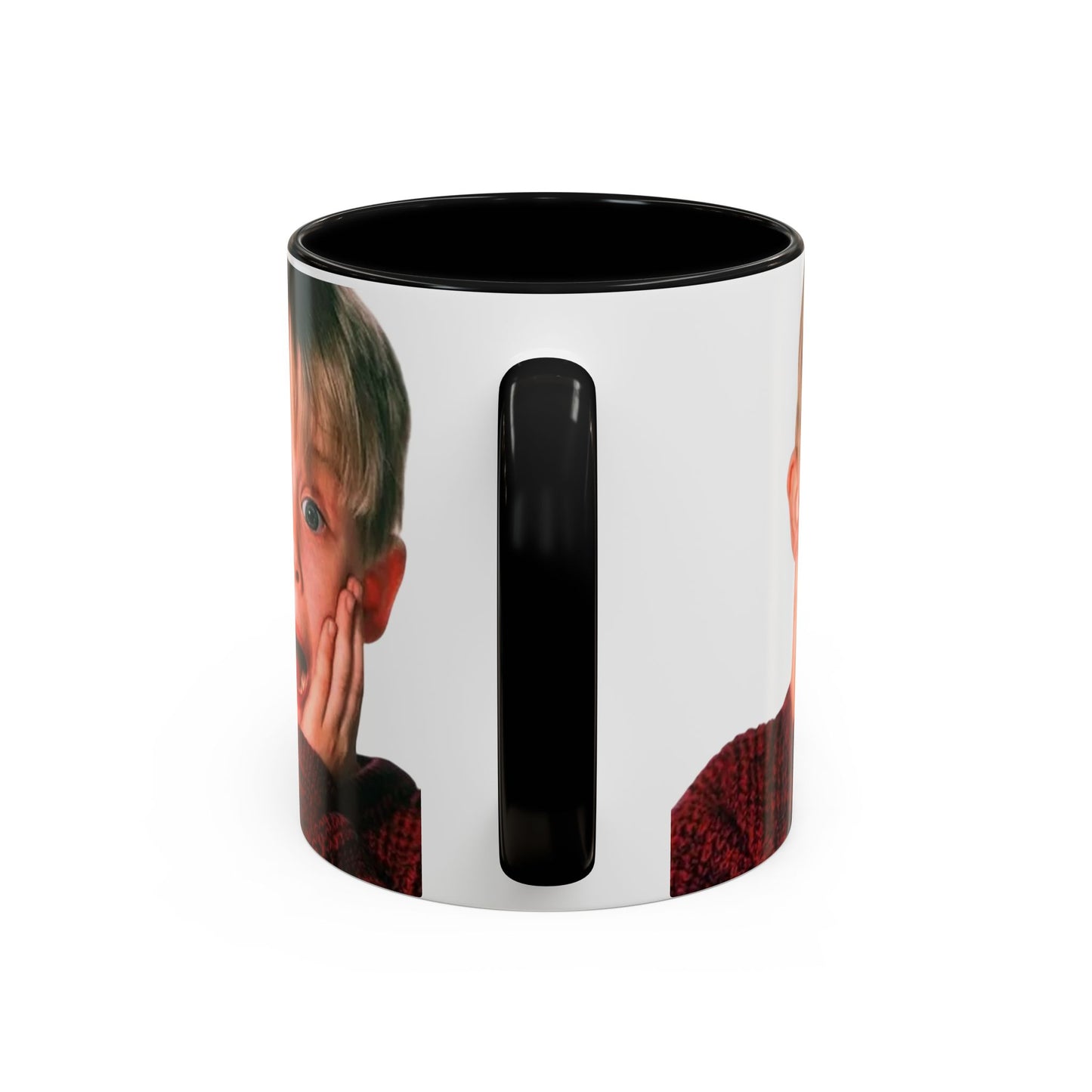 Tazza KEVIN - Home Alone Inspired Accent Coffee Mug — Funny Kid Surprise Face (11/15 oz)