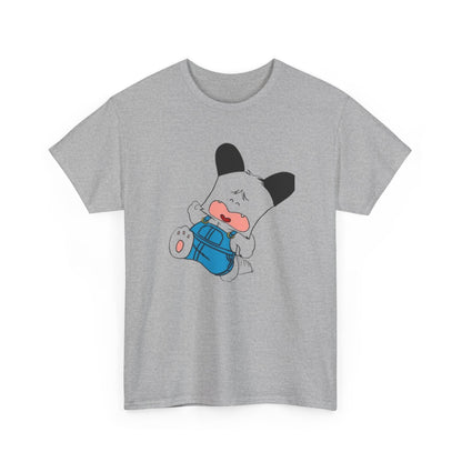 T-shirt Spank - Cute Crying Puppy Graphic Tee — Kawaii Cartoon Dog T-Shirt