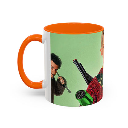 Tazza Mamma ho perso l'aereo -Home Alone Movie Mug — Macaulay Culkin Kevin & Wet Bandits Holiday Coffee Mug (11/15oz)