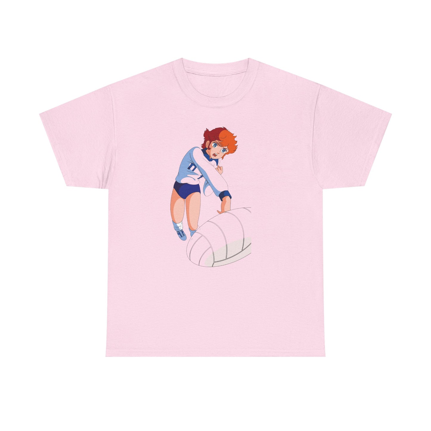 T-Shirt MILA Volleyball Anime Girl  — Cute Sporty Graphic Tee for Fans & Players